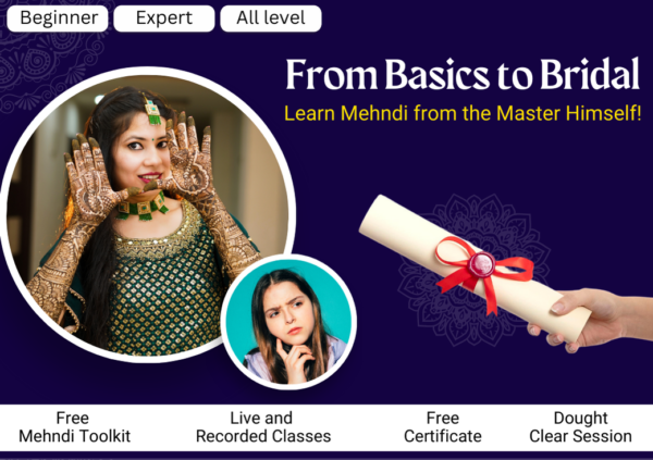 Professional Offline Mehndi Design Course in Mumbai – ISO Certified | Free Kit + 100% Job Placement